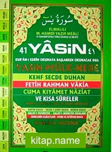 41 Yasin Türkçe Okunuşları ve Açıklamaları (Cami Boy Kod:051)