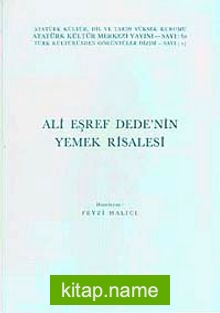 Ali Eşref Dede’nin Yemek Risalesi