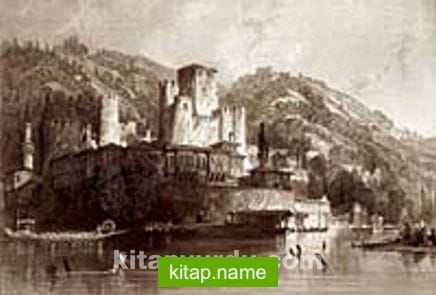 Anadolu Hisarı Ve Kandilli Sırtları / Thomas Allom (GRV 058-30×45) (Çerçevesiz)