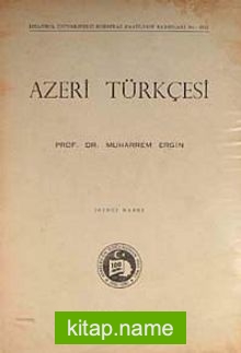 Azeri Türkçesi (4-I-10)