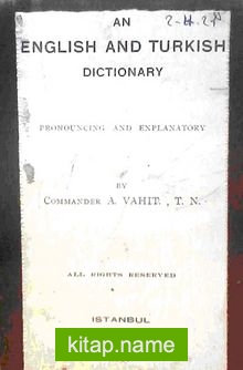 English and Turkish Dictionary (2-H-21)