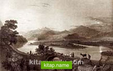 Hatay Antakya Asi Irmağı / William Henry Barrlett (GRV 105-40×65) (Çerçevesiz)