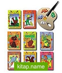 Hayvanlar Alemi Boyama (8 Kitap)