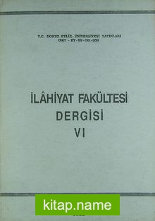 İlahiyat Fakültesi Dergisi VI