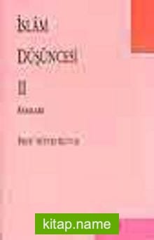 İslam Düşüncesi 2