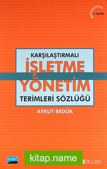 Karşılaştırmalı İşletme Yönetim Terimleri Sözlüğü