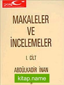 Makaleler ve İncelemeler I. Cilt 1998