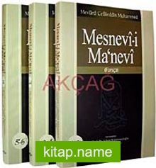 Mesnevi-i Manevi / Farsça (3 Cilt 6 Kitap)