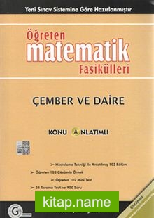 Öğreten Matematik Fasikülleri  Çember Ve Daire / Konu Anlatımlı