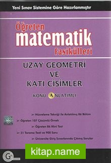 Öğreten Matematik Fasikülleri Uzay Geometri Ve Katı Cisimler / Konu Anlatımlı