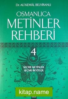 Osmanlıca Metinler Rehberi 4