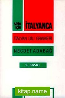 Sizin İçin İtalyanca  İtalyan Dili Grameri