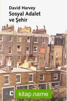 Sosyal Adalet ve Şehir kitap kapağı