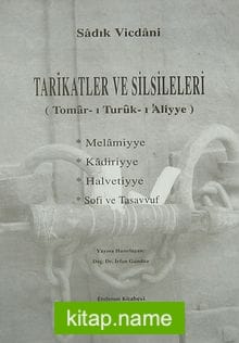 Tarikatler ve Silsileleri (Tomar-ı Turuk-ı’Aliyye) Melamiyye/Kadiriyye/Halvetiyye/Sofi ve Tasavvuf