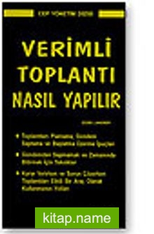 Verimli Toplantı Nasıl Yapılır