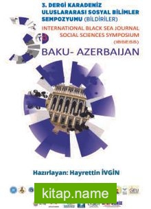 3. Dergi Karadeniz Uluslararası Sosyal Bilimler Sempozyumu Bildiriler