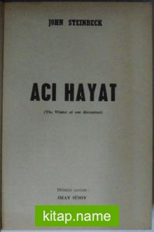 Acı Hayat (Kod:11-C-1)