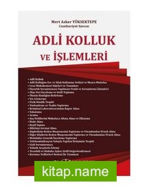 Adli Kolluk Ve İşlemleri