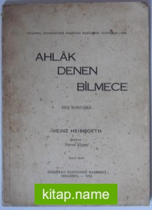 Ahlak Denen Bilmece (Kod:4-H-28)