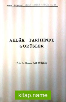 Ahlak Tarihinde Görüşler (4-C-7)