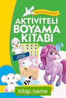 Aktiviteli Boyama Kitabı / Hayvanlar