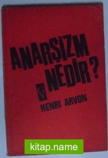 Anarşizm Nedir Kod:10-I-1