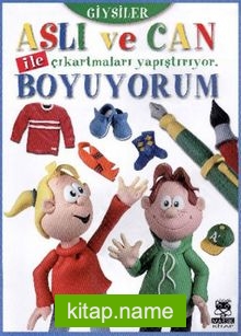 Aslı ve Can ile Çıkartmaları Yapıştırıyor, Boyuyorum – Giysiler