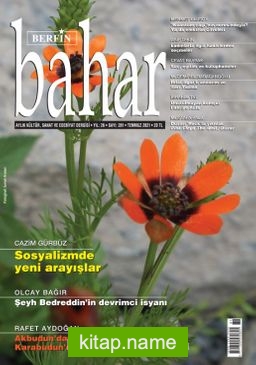 Berfin Bahar Aylık Kültür Sanat ve Edebiyat Dergisi Sayı:281 Temmuz 2021