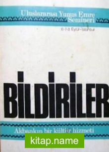 Bildiriler (1-F-29) Uluslararası Yunus Emre Semineri 6-7-8 Eylül – İstanbul