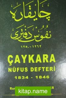 Çaykara Nüfus Defteri (1834-1846)