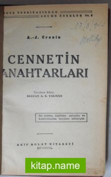 Cennetin Anahtarları (Kod:7-I-4)