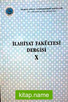 D.E.Ü. İlahiyat Fakültesi Dergisi-10 (2-H-7)