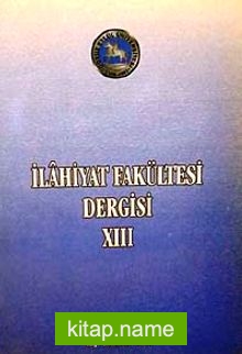 D.E.Ü. İlahiyat Fakültesi Dergisi-13 (2-H-8)