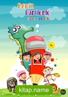 Deniz Harflerle / Boyama Kitabı