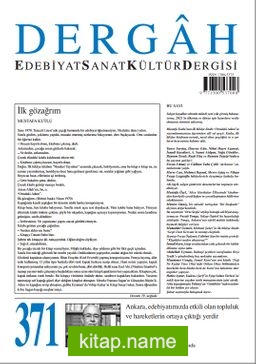 Dergah Edebiyat Sanat Kültür Dergisi Sayı:371 Ocak 2021