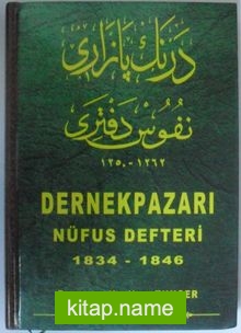 Dernekpazarı Nüfus Defteri 1834-1846 Kod: 12-E-4