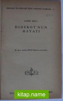 Diderot’nun Hayatı Kod: 11-Z-6