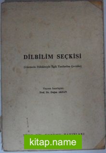 Dilbilim Seçkisi Kod: 11-D-3