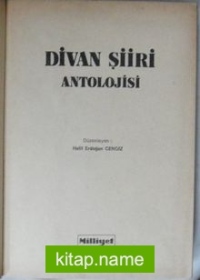 Divan Şiiri Antolojisi Kod:6-E-18