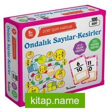 Dört İşlem Kartlar / Ondalık Sayılar – Kesirler (9+ Yaş)