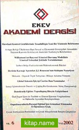 EKEV Akademi Dergisi-Sayı:12/Yaz 2002 (1-G-39)