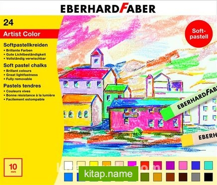 Eberhard-Faber Soft Pastel 24 renk