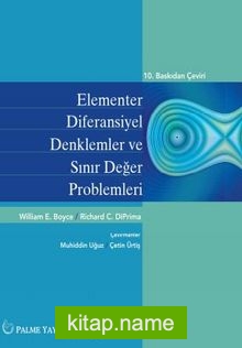 Elementer Diferansiyel Denklemler ve Sınır Değer Problemleri