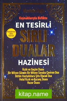 En Tesirli Sırlı Dualar Hazinesi / Kaynaklarıyla Birlikte (Kod:112)