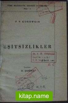 Eşitsizlikler Kod: 8-G-27