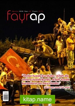 Fayrap Edebiyat Dergisi Ağustos 2016 Sayı:87