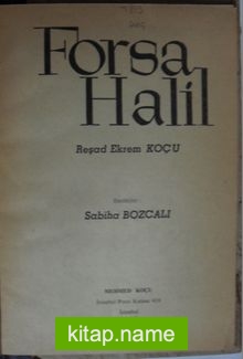 Forsa Halil Kod: 12-B-5