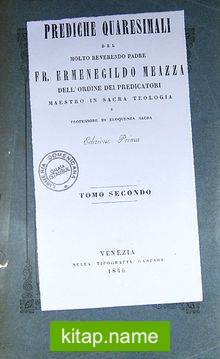 Fr. Ermenegildo Mezza Dell’ Ordine Dei Predicatori (6-B-9)