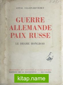 Guerre Allemande Paix Russe (4-D-3)