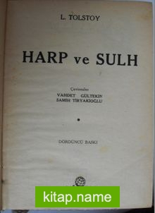 Harp ve Sulh (Kod:6-A-24)